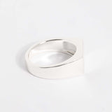 Signet Ring | Light Silver - warpedsense